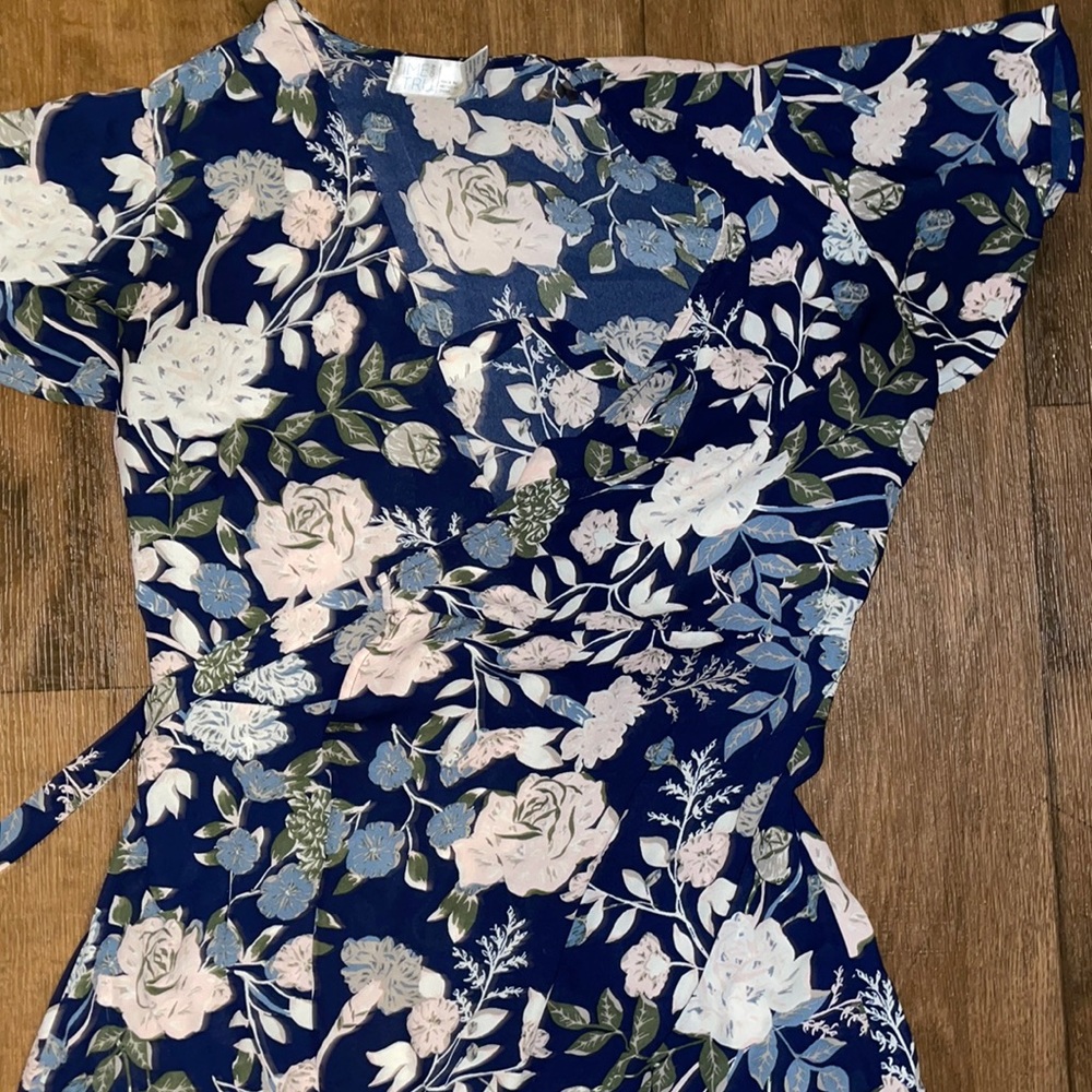 Wrap around dress
